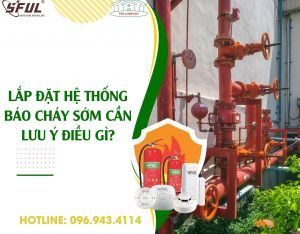 Cẩn trọng khi lắp đặt thiết bị cảnh báo cháy sớm Cẩn trọng khi lắp đặt thiết bị cảnh báo cháy sớm