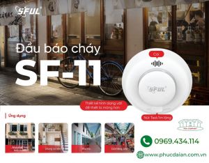 Đầu báo khói quang SF11 - Chọn Phúc Đại An chọn uy tín Đầu báo khói quang SF11 - Chọn Phúc Đại An chọn uy tín